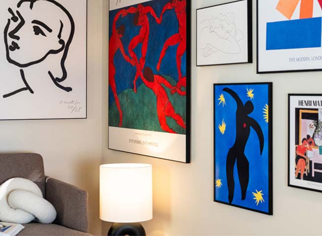 Collection ’Matisse & Beyond’: a modern collection of iconic artworks, defined by bold colours and abstract lines
